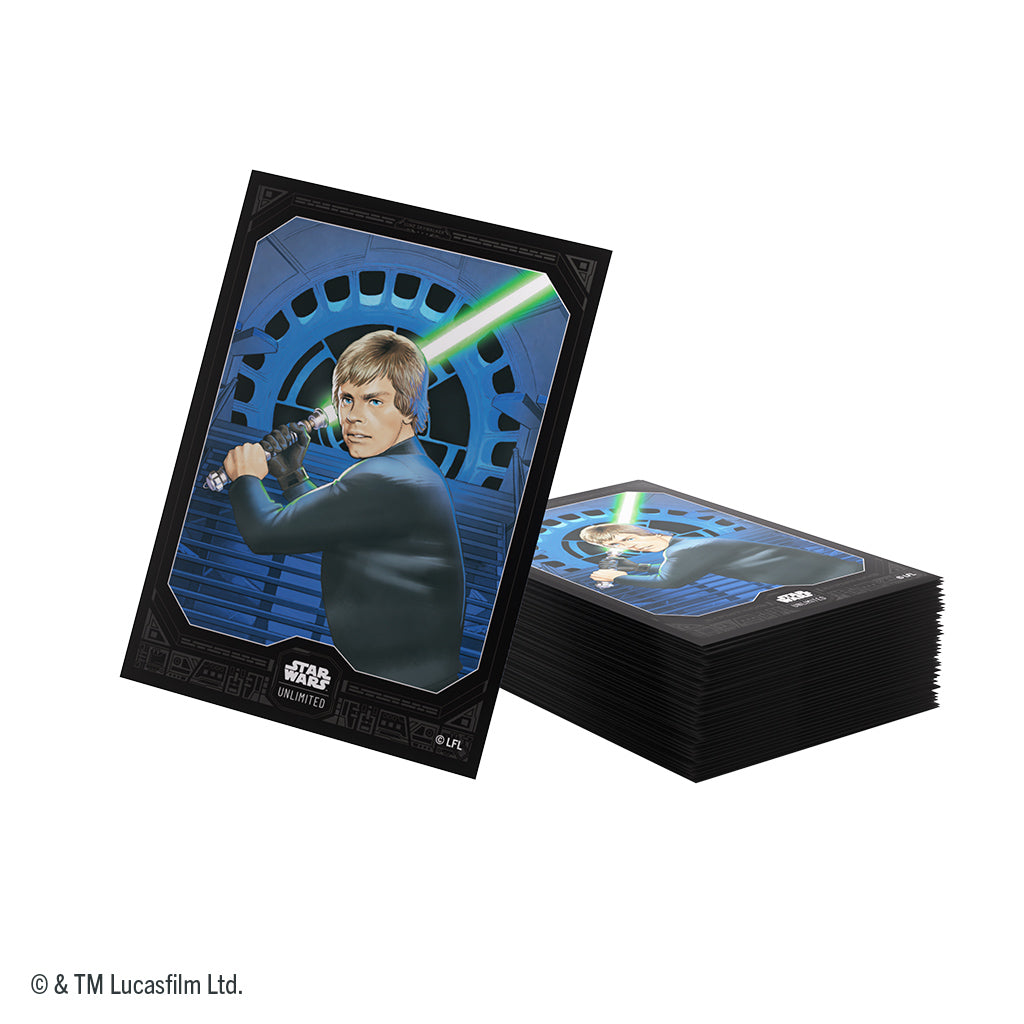 Jedi Luke Skywalker Premium Art Sleeve - Star Wars: Unlimited