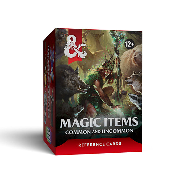 D&D, 5e: Reference Cards- Magic Items (Common & Uncommon)