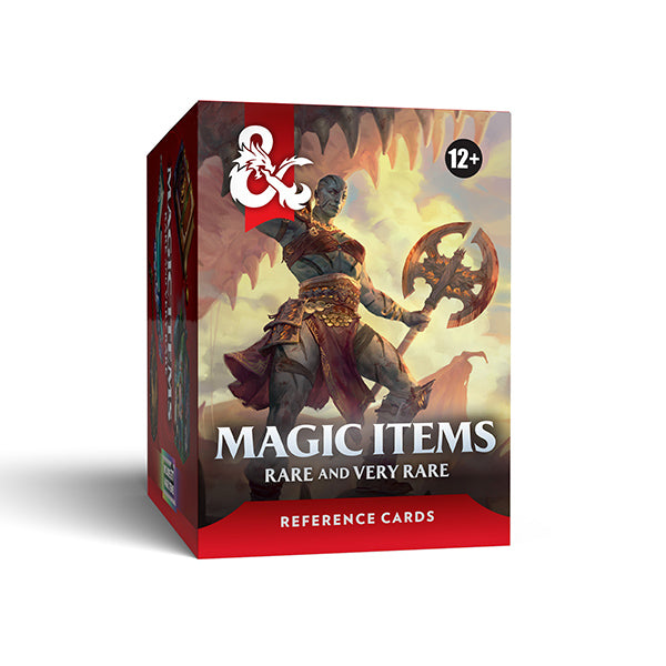 D&D, 5e: Reference Cards- Magic Items (Rare & Very Rare)