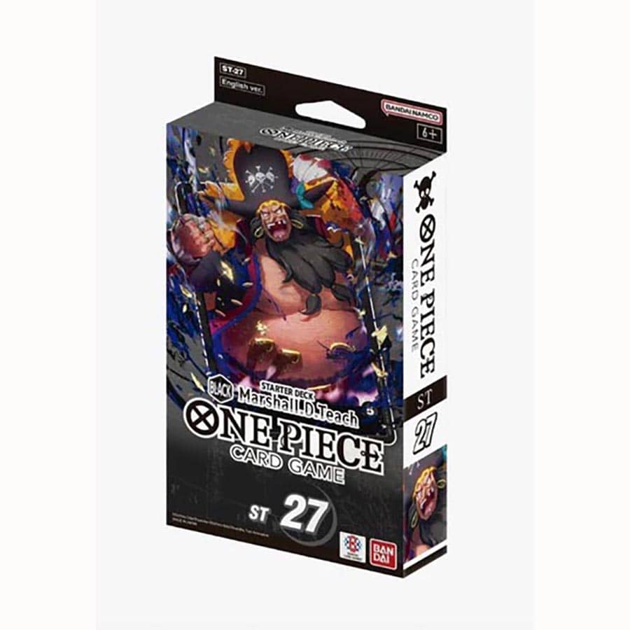 Marshall D Teach Starter Deck (Black) - One Piece TCG: ST - 27 - The Fourth Place