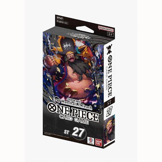 Marshall D Teach Starter Deck (Black) - One Piece TCG: ST - 27 - The Fourth Place