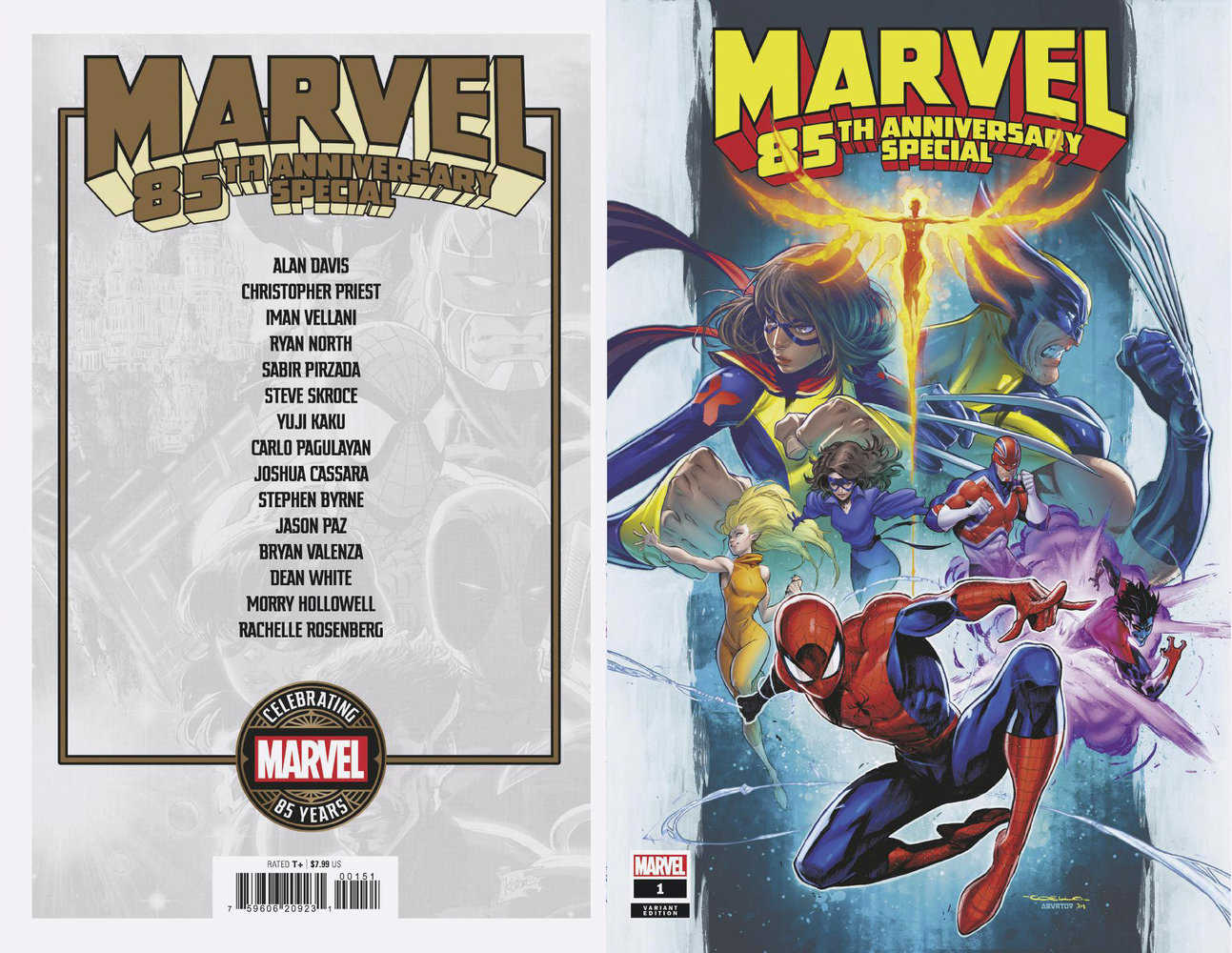 Marvel 85th Anniversary Special #1 Iban Coello Variant - The Fourth Place