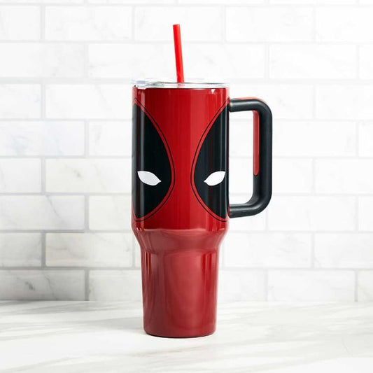MARVEL DEADPOOL 40 OZ. STAINLESS STEEL TUMBLER - The Fourth Place