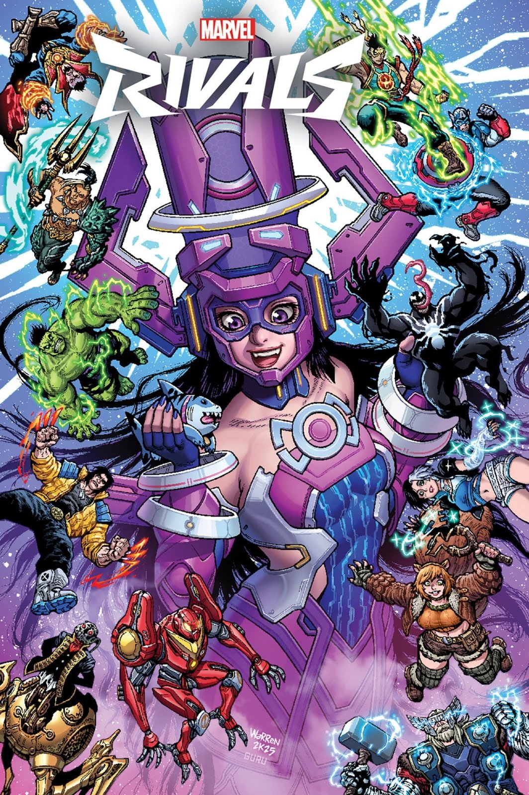 Marvel Rivals 1 Adam Warren Variant - The Fourth Place