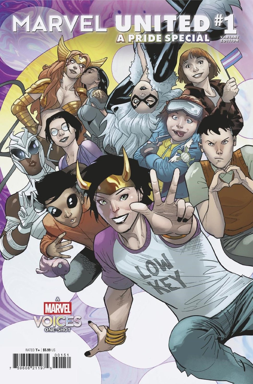 Marvel United: A Pride Special 1 Jan Bazaldua Variant - The Fourth Place