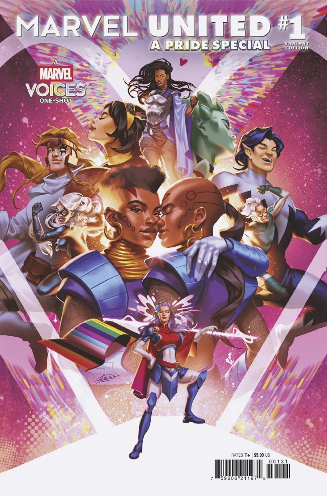 Marvel United: A Pride Special 1 Mateus Manhanini Variant - The Fourth Place