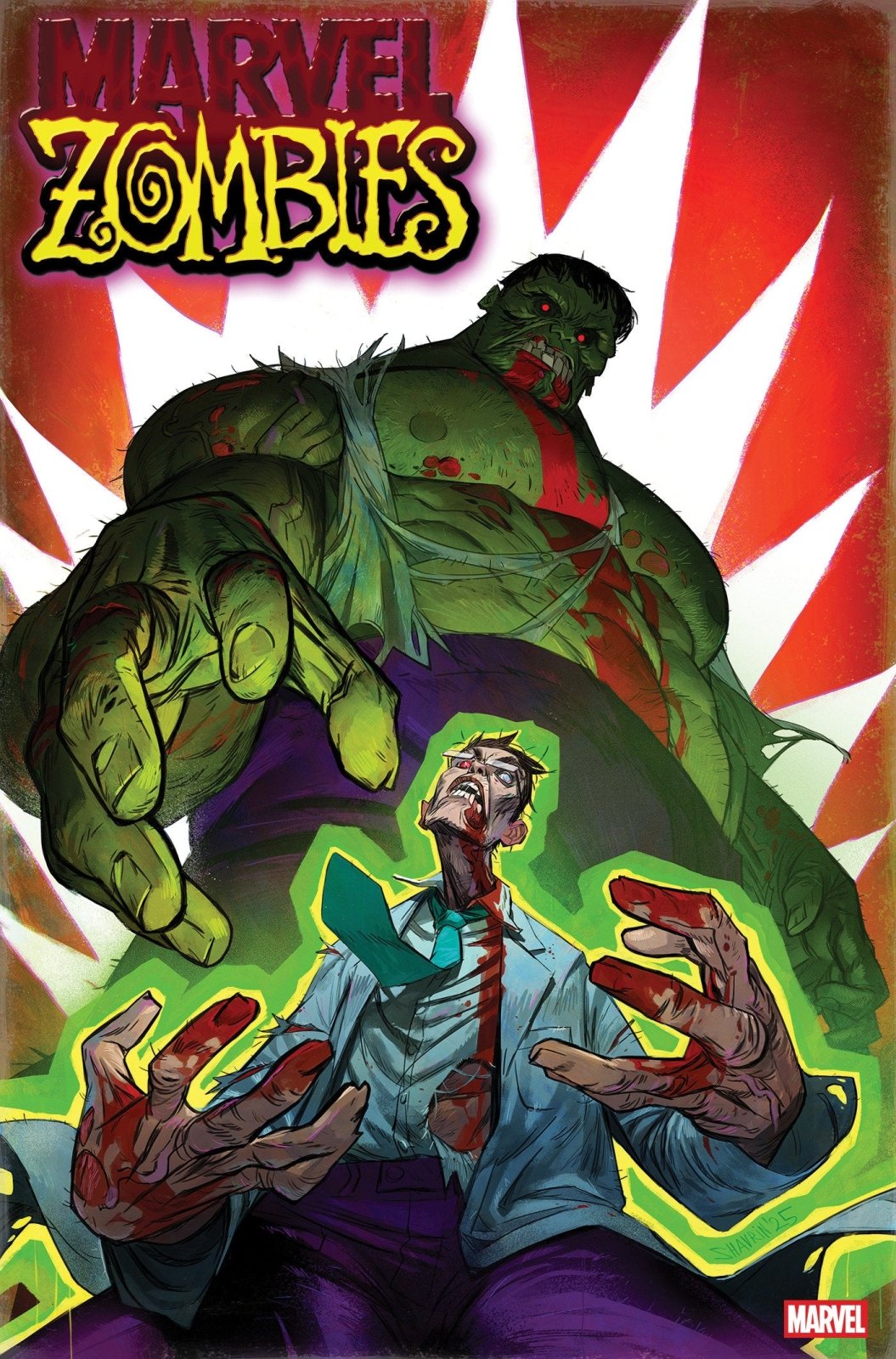 Marvel Zombies: Red Band 1 Ivan Shavrin Variant [Polybagged] - The Fourth Place