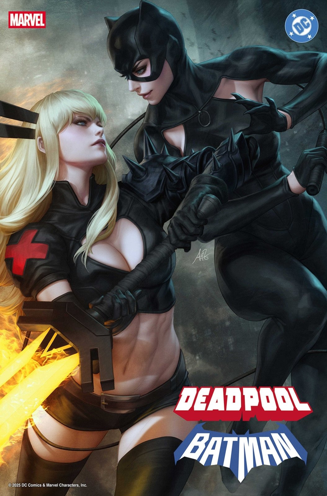 Marvel/DC: Deadpool/Batman 1 Artgerm Variant - The Fourth Place