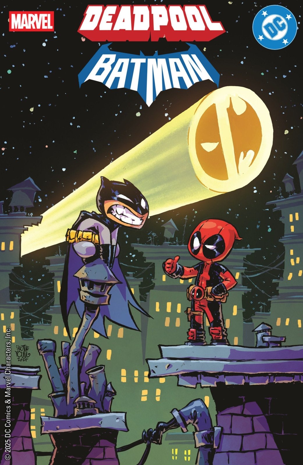 Marvel/DC: Deadpool/Batman 1 Skottie Young Variant - The Fourth Place