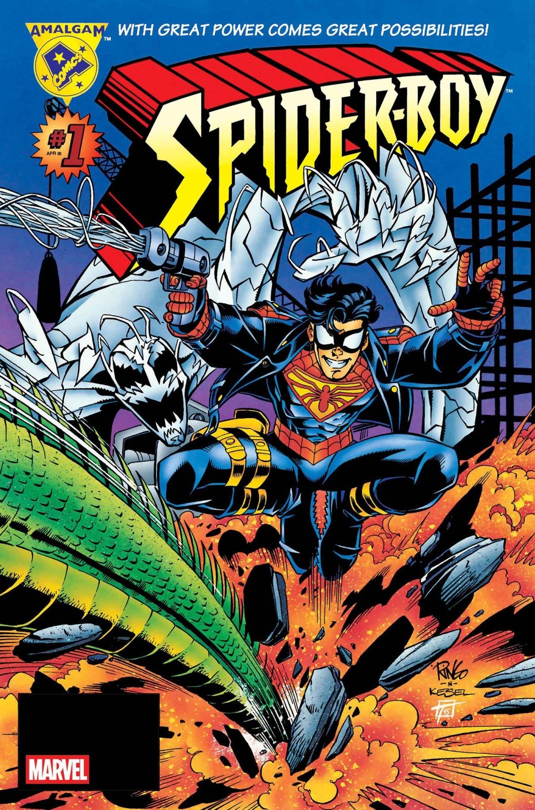 Marvel/DC: Spider Boy 1 Facsimile Edition - The Fourth Place