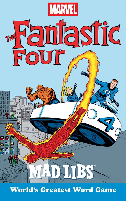 Marvel's The Fantastic Four Mad Libs - The Fourth Place