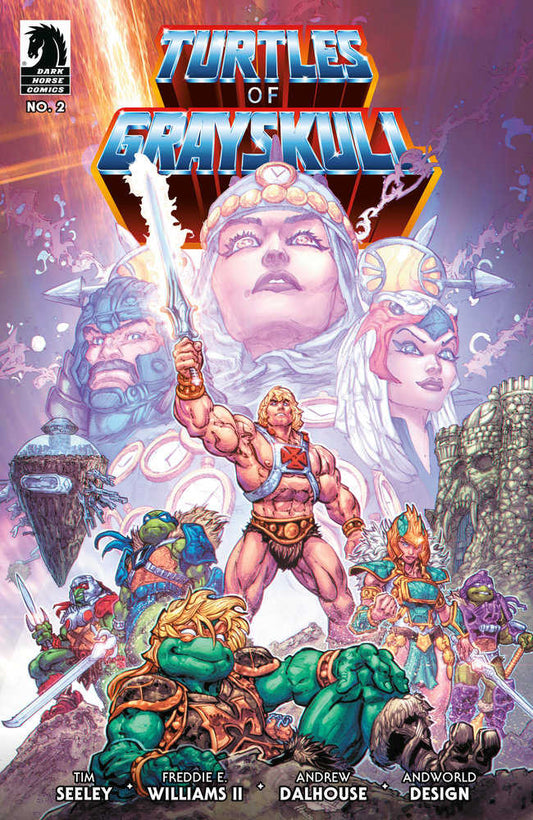 Masters Of Universe Teenage Mutant Ninja Turtles Turtles Of Grayskull #2 Cover A Willi - The Fourth Place
