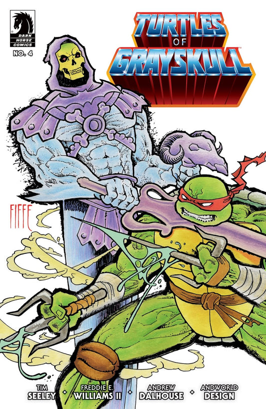 Masters Of Universe Teenage Mutant Ninja Turtles Turtles Of Grayskull 4 Cover B Fiffe - The Fourth Place
