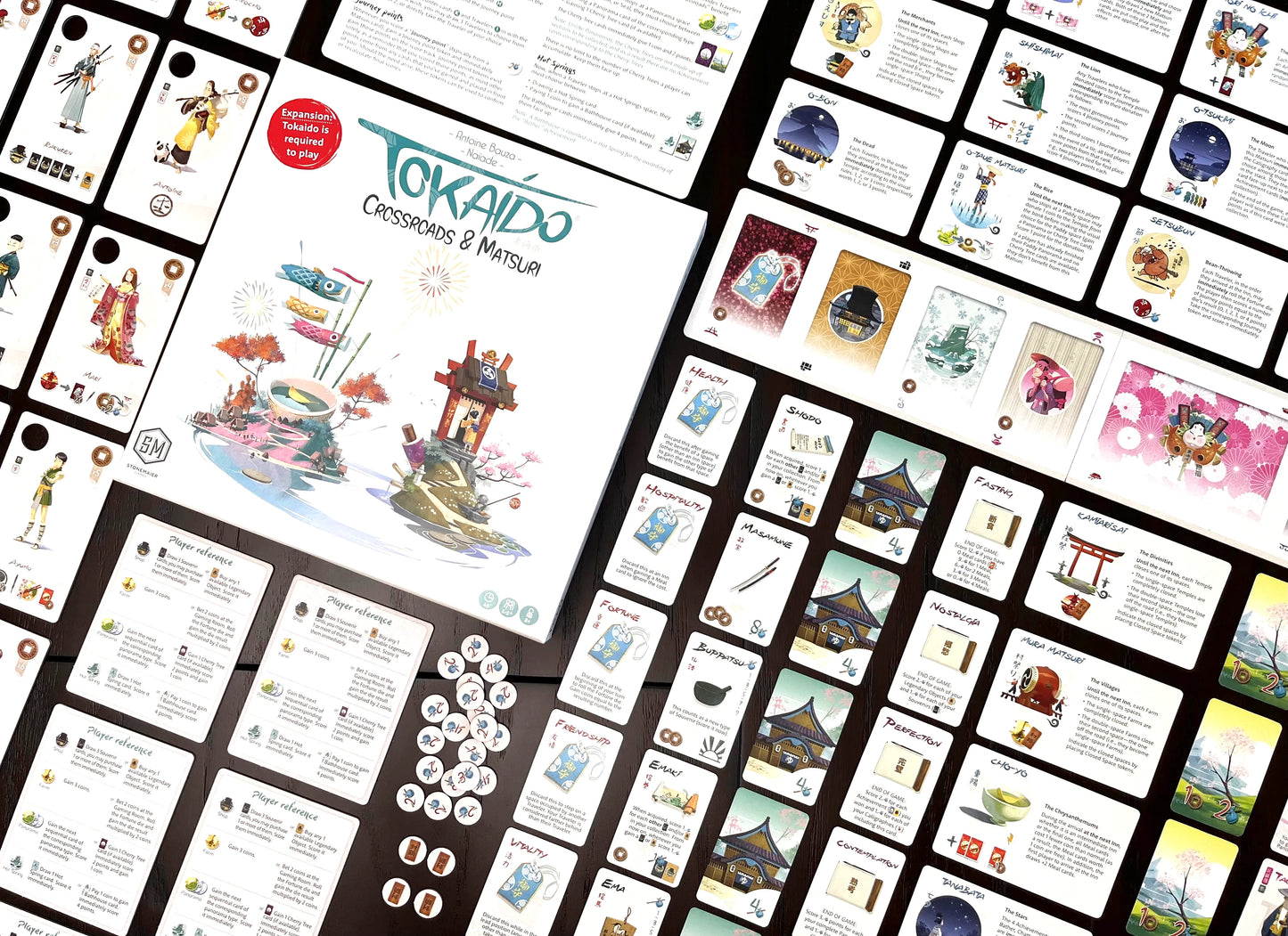 Tokaido: Crossroads and Matsuri Expansion