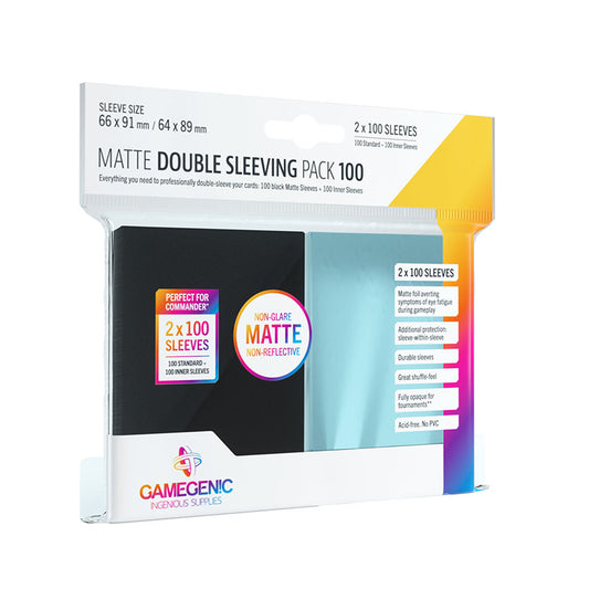Matte Double Sleeving Pack (100ct)
