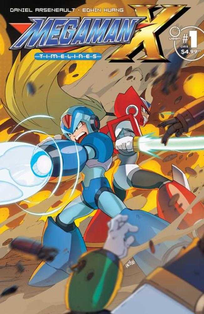 Mega Man X Timelines 1 (One Shot) Cover B Hanzo Steinbach Variant Previously Foc'D On 5/5/2025 - The Fourth Place