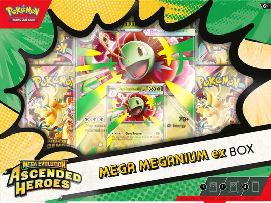 Mega Meganium ex Box - Pokemon TCG