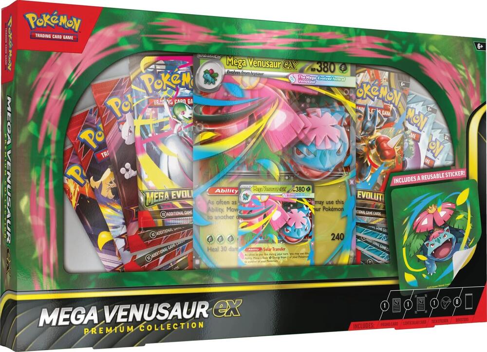 Mega Venusaur ex Premium Collection - Pokemon TCG