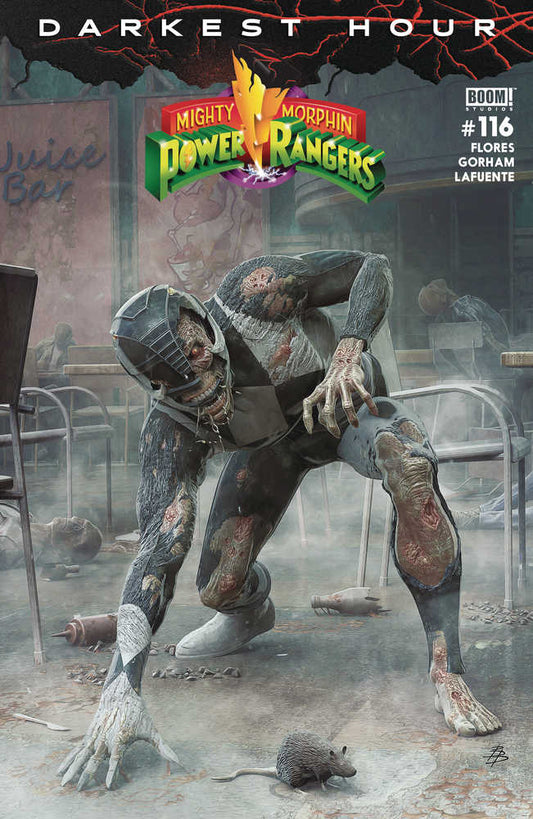 Mighty Morphin Power Rangers #116 Cover B Dark Grid Variant Barend - The Fourth Place