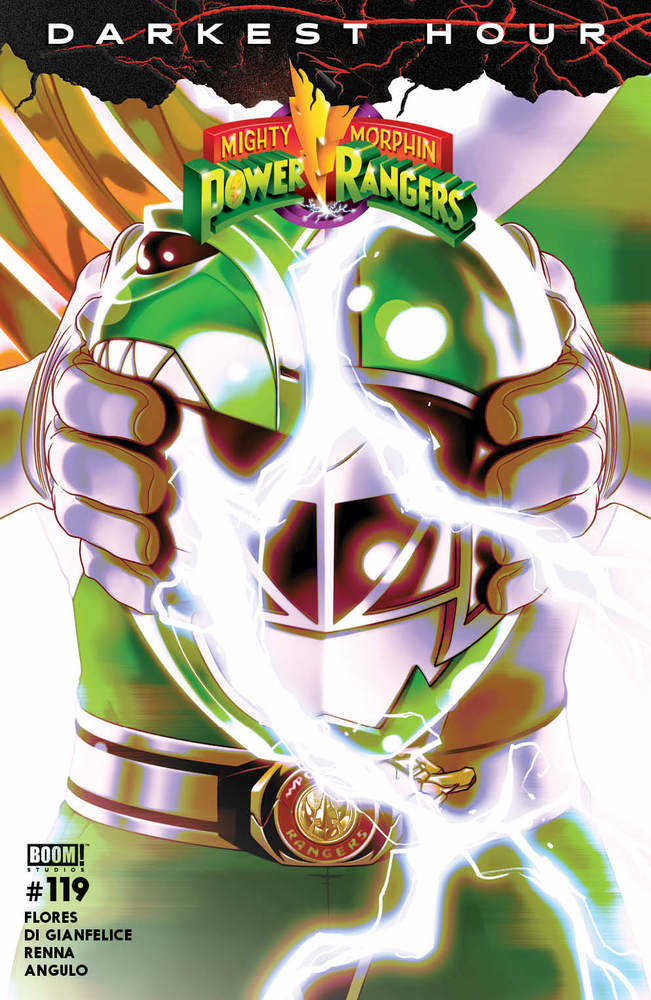 Mighty Morphin Power Rangers #119 Cover C Helmet Variant Montes (C - The Fourth Place