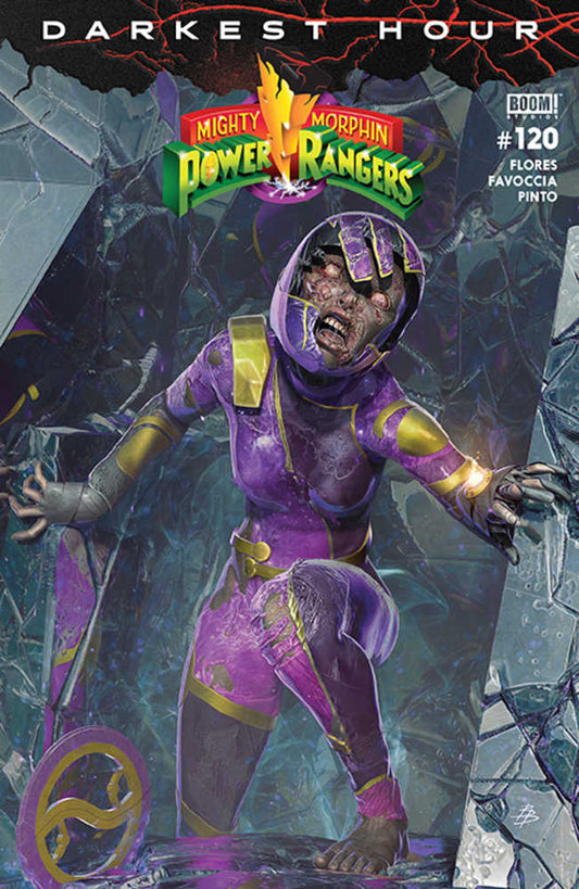 Mighty Morphin Power Rangers #120 Cover B Dark Grid Barends (C - The Fourth Place