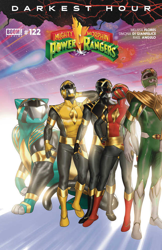 Mighty Morphin Power Rangers #122 Cover A Connecting Variant - The Fourth Place