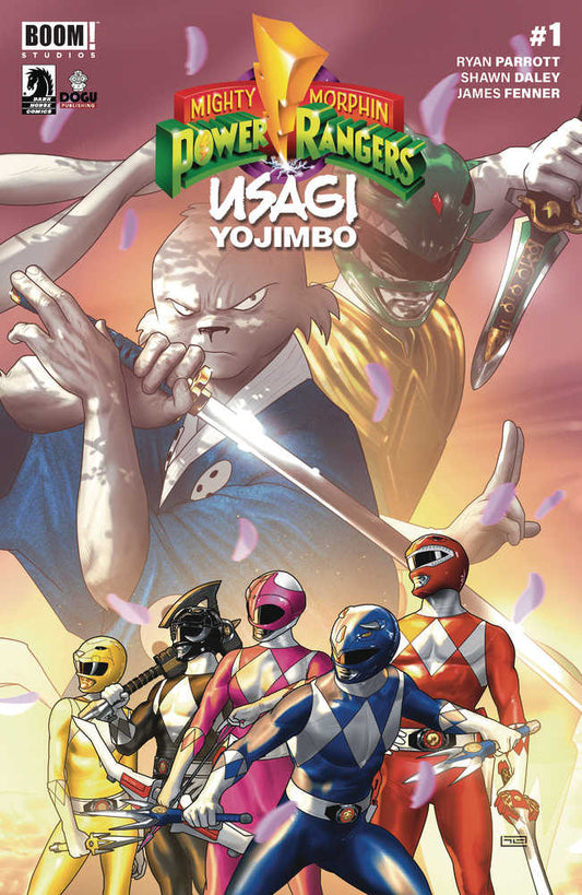 Mighty Morphin Power Rangers Usagi Yojimbo #1 Cover A Clarke ( - The Fourth Place