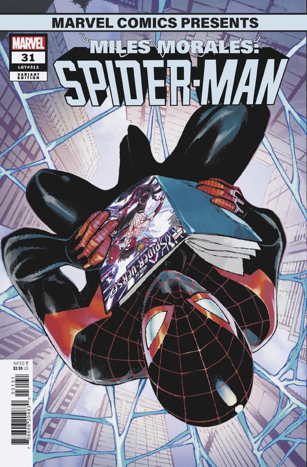 Miles Morales Spider - Man 31 Marvel Comics Presents Variant - The Fourth Place