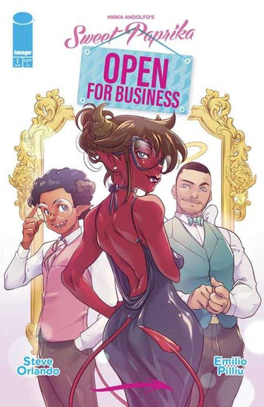Mirka Andolfos Sweet Paprika Open For Business #1 (Of 5) Cover A Emilio Pilliu (Mature) - The Fourth Place
