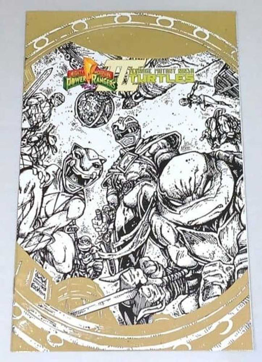 MMPR/Teenage Mutant Ninja Turtles III 1 I Ashcan - The Fourth Place