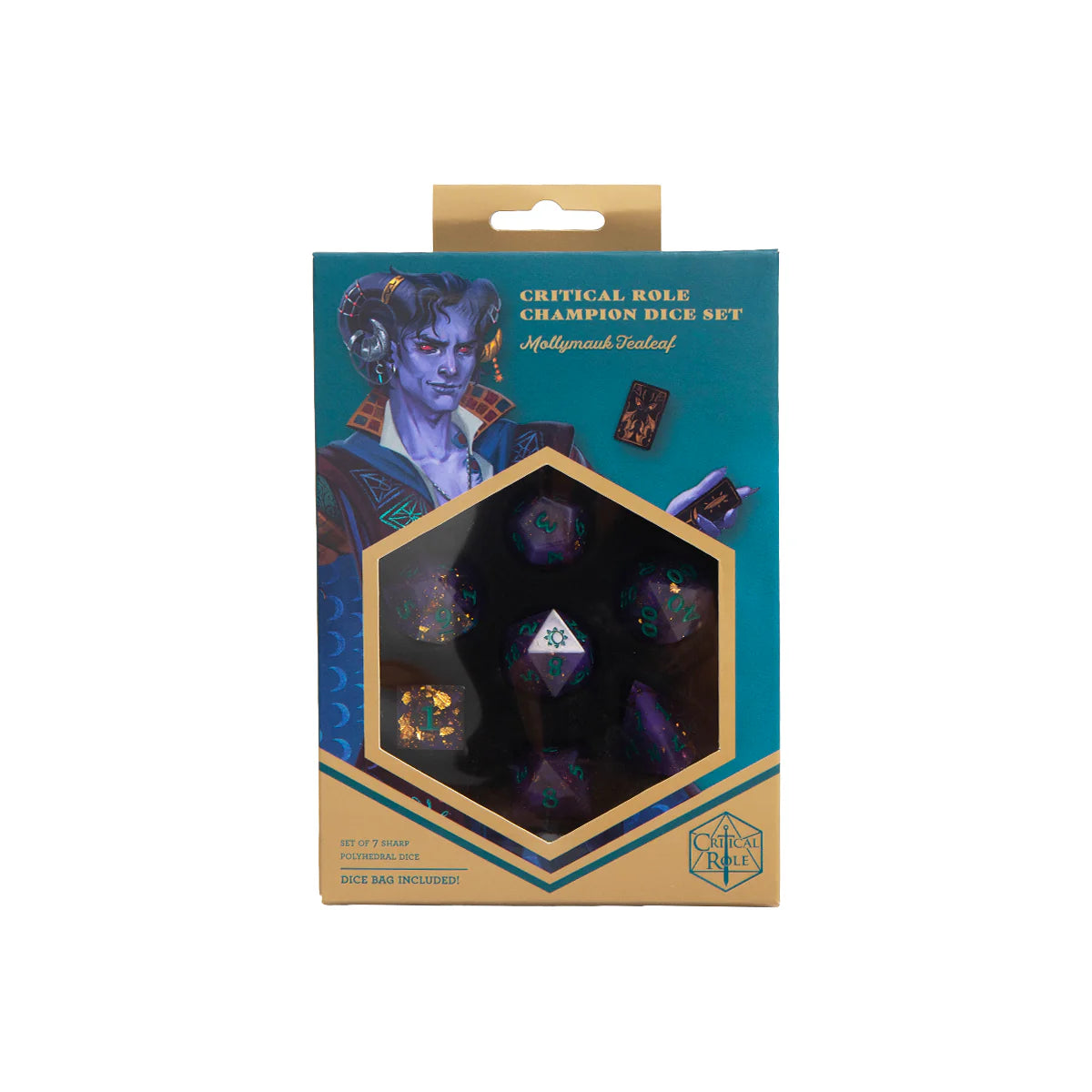 Champion Dice Set: Mollymauk Tealeaf