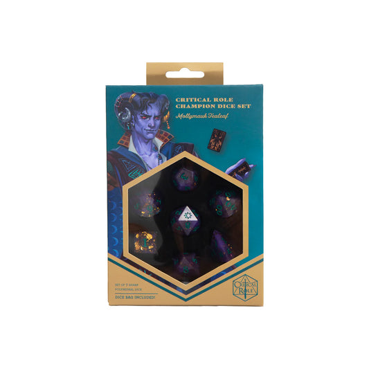 Champion Dice Set: Mollymauk Tealeaf