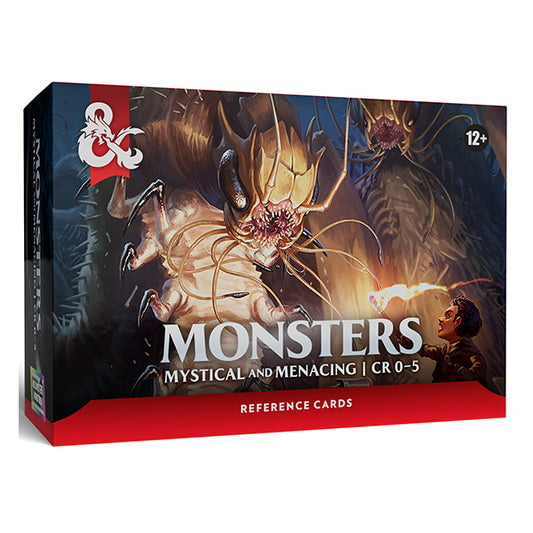 D&D, 5e: Reference Cards- Monsters (Mystical & Menacing)