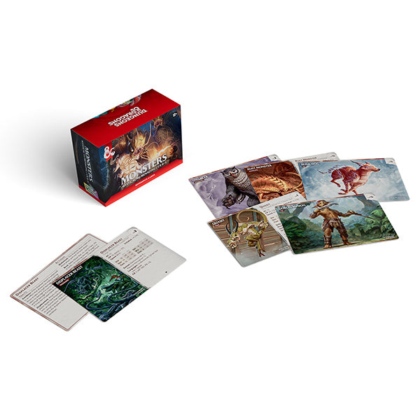 D&D, 5e: Reference Cards- Monsters (Mystical & Menacing)