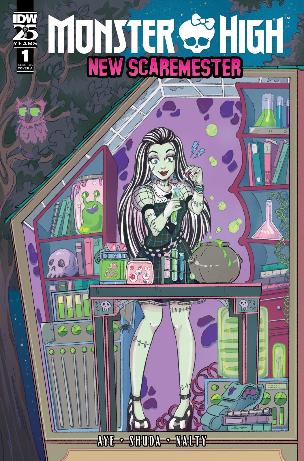 Monster High: New Scaremester #1 Cover A (Jovellanos) - The Fourth Place