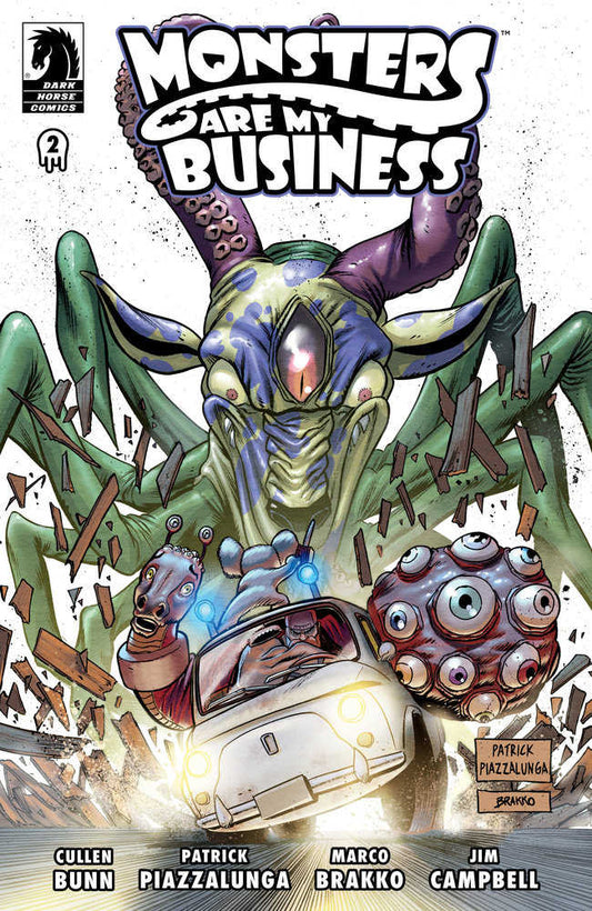 Monsters Are My Business (And Busness Is Bloody) #2 (Cover A) (Patrick Piazzalunga ) - The Fourth Place