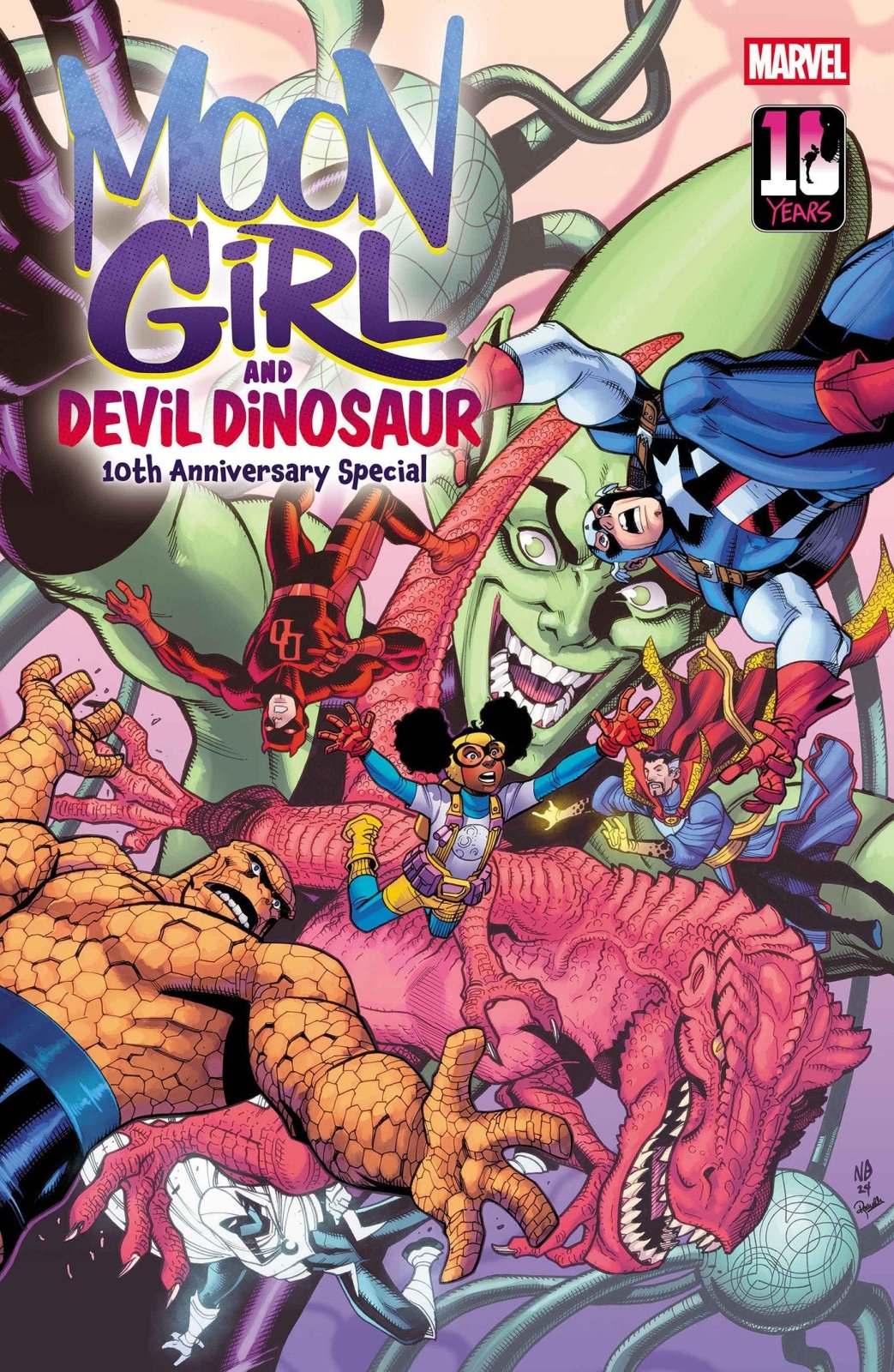 Moon Girl & Devil Dinosaur 10th Anniversary Special 1 - The Fourth Place