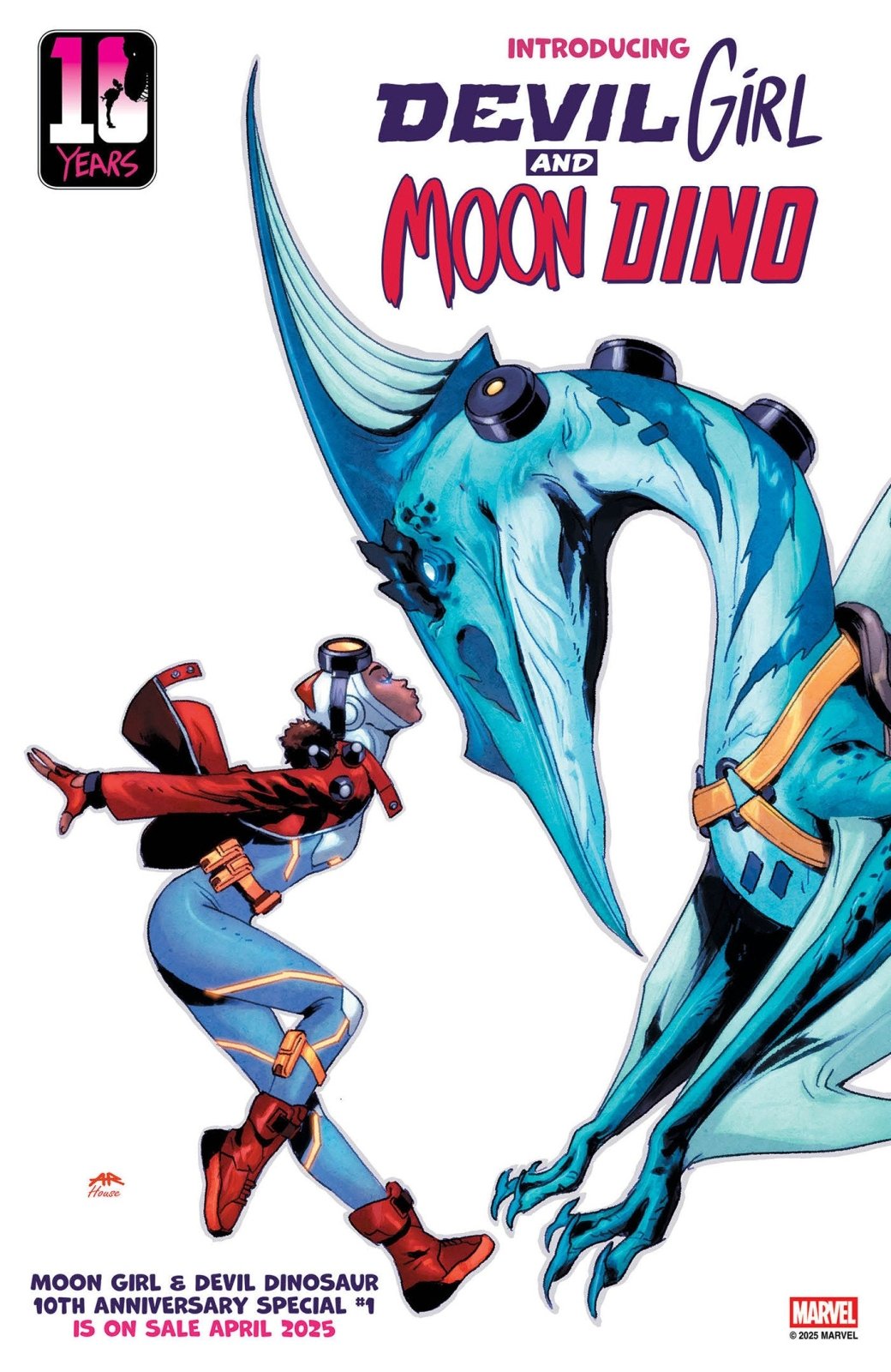 Moon Girl & Devil Dinosaur 10th Anniversary Special 1 Anand Ramcheron Variant - The Fourth Place