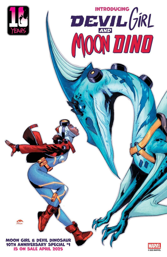 Moon Girl & Devil Dinosaur 10th Anniversary Special 1 Anand Ramcheron Variant - The Fourth Place