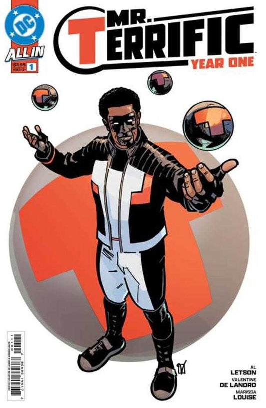Mr Terrific Year One 1 (Of 6) Cover A Valentine De Landro - The Fourth Place