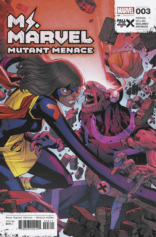 Ms. Marvel: Mutant Menace #3 - The Fourth Place