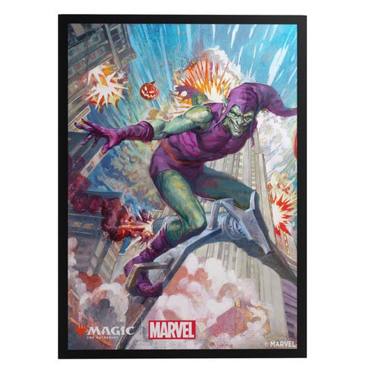 MTG Premium Art Card Sleeves - Marvel's Spider - Man - Green Goblin - The Fourth Place