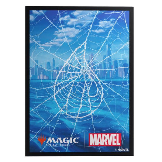 MTG Premium Art Card Sleeves - Marvel's Spider - Man - Island - The Fourth Place
