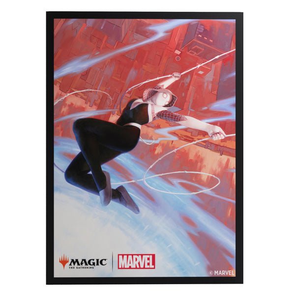 MTG Premium Art Card Sleeves - Marvel's Spider - Man - Spider - Gwen - The Fourth Place