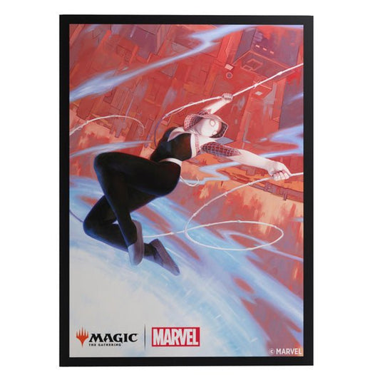 MTG Premium Art Card Sleeves - Marvel's Spider - Man - Spider - Gwen - The Fourth Place