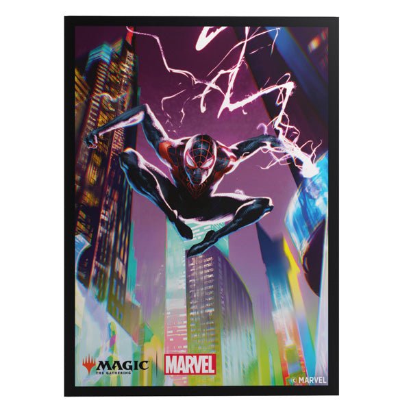 MTG Premium Art Card Sleeves - Marvel's Spider - Man - Spider - Man Miles Morales - The Fourth Place