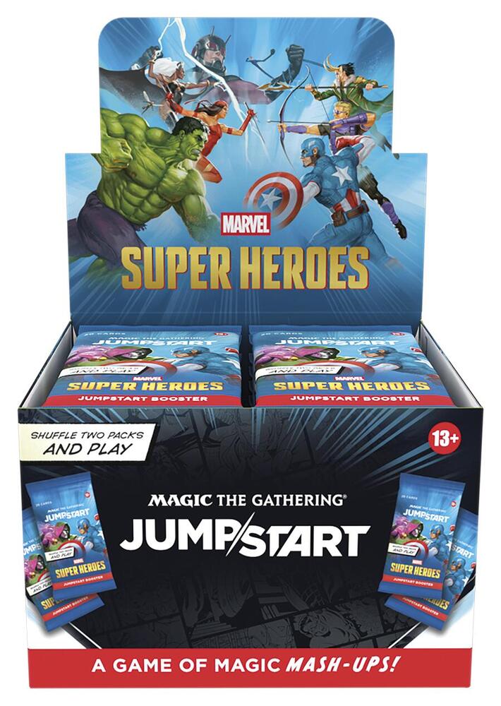Marvel Super Heroes Jumpstart Booster Box - Magic: The Gathering - Universes Beyond