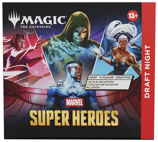 Marvel Super Heroes Draft Night Box - Magic: The Gathering - Universes Beyond