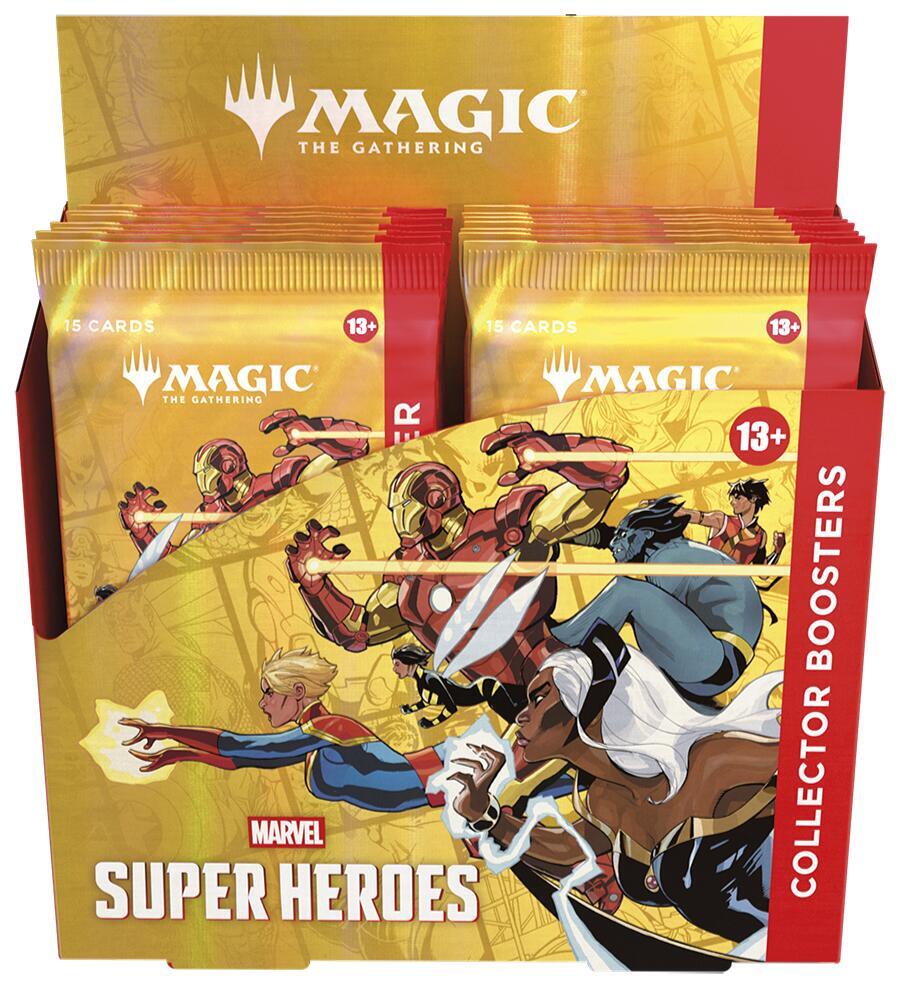 Marvel Super Heroes Collector Booster Box - Magic: The Gathering - Universes Beyond