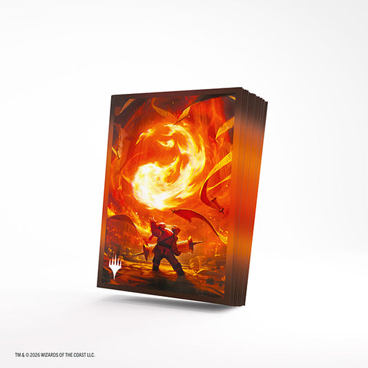 Mountain - Secrets of Strixhaven Premium Art Sleeves - Magic: the Gathering
